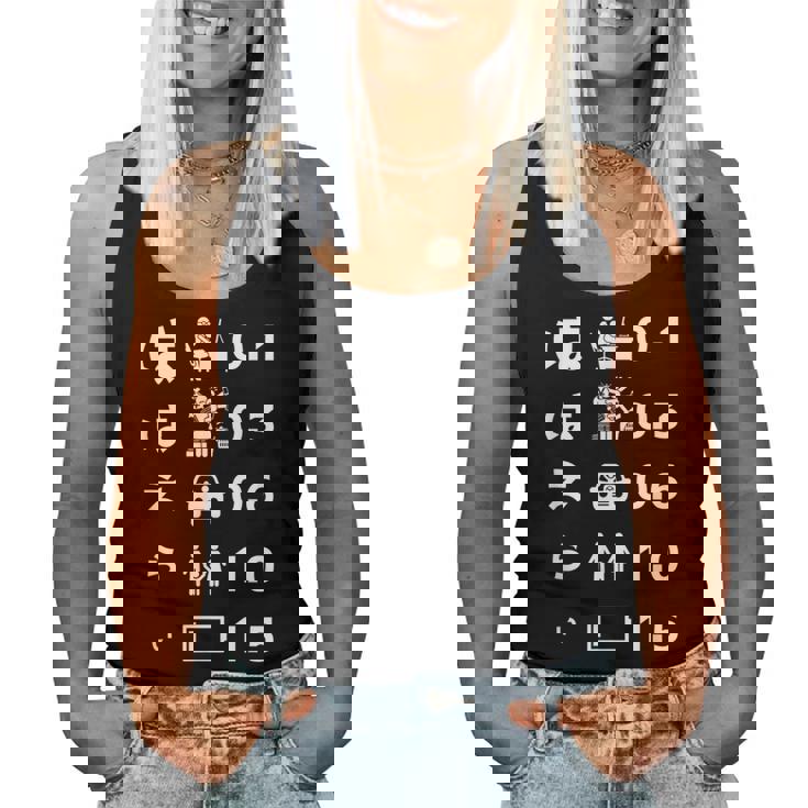 母 面白いtシャツ 視力検査 文字入り ネタ 夫婦 おもしろ 面白い 服 オリジナル 母の日 文字tシャツ お母さん レディースタンクトップ