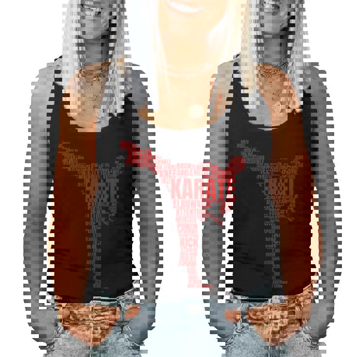 空手 言葉 雲 空手 ギフト 男の子 女の子 かっこいい 空手 レディースタンクトップ