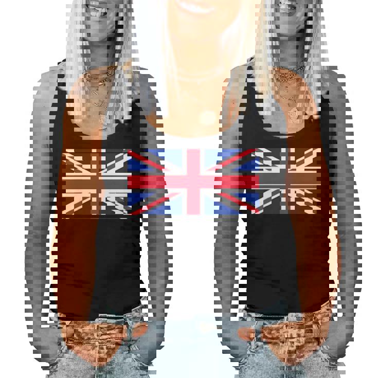 素晴 イギリス国旗 British Flag ユニオンジャック 旗 男性用、女性用 レディースタンクトップ