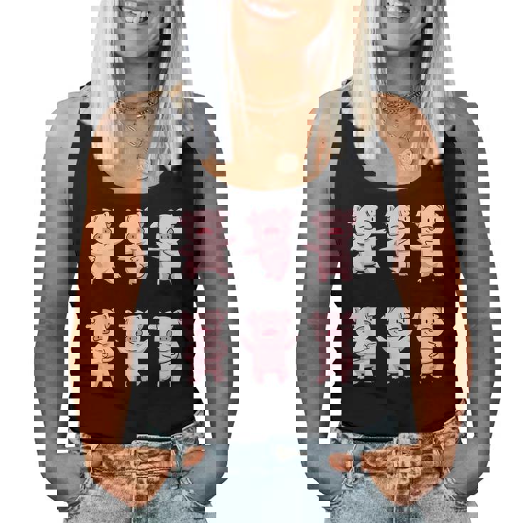 豚愛好家のための豚の贈り物女性豚シャツ女性男性子供豚 レディースタンクトップ