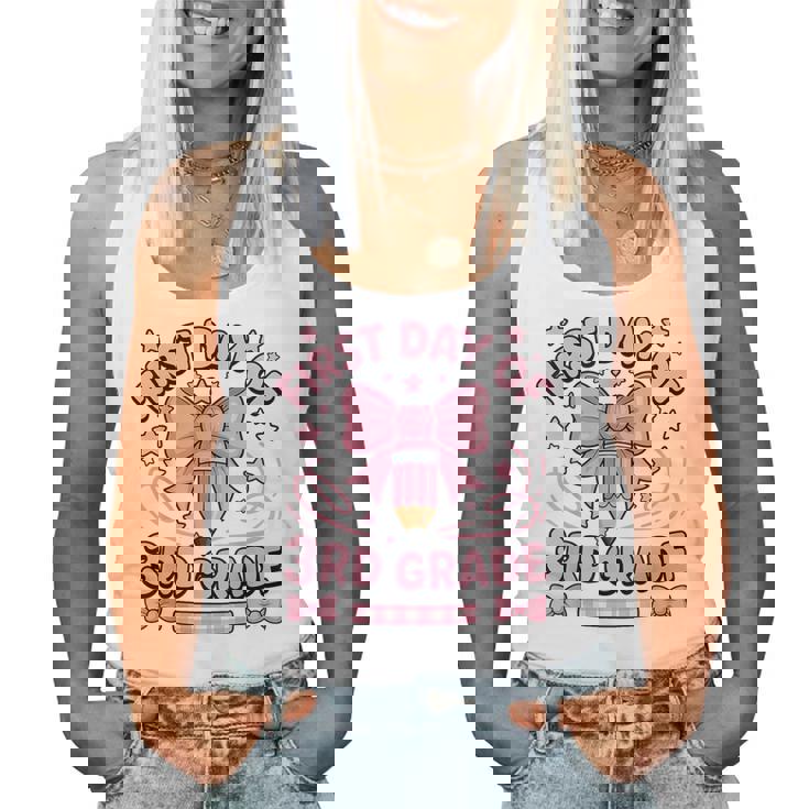 Third Grade Teacher Shirt For Women - Back To School 3rd Grade Tee With First Day Design