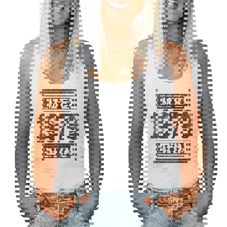 46歳の誕生日 男性 女性 46歳 ヴィンテージ 1979年 レディースタンクトップ