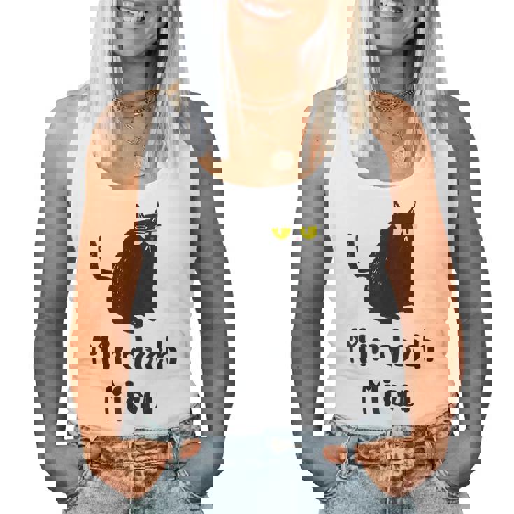 Cat Mir Doch Egal Miau Women's Cat Gray Tank Top Frauen