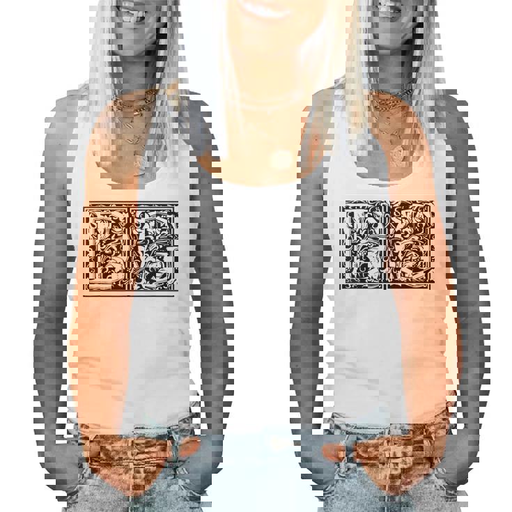 Dg Initials D G Nameurname Onomastics Onomatology レディースタンクトップ