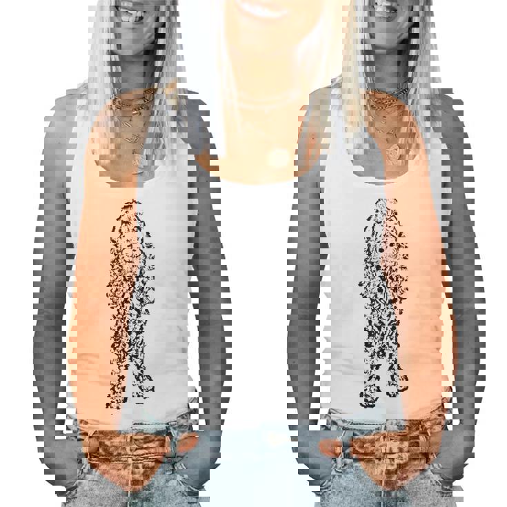 English Cockerpaniel Mom Dog Dadhow コッカースパニエル レディースタンクトップ