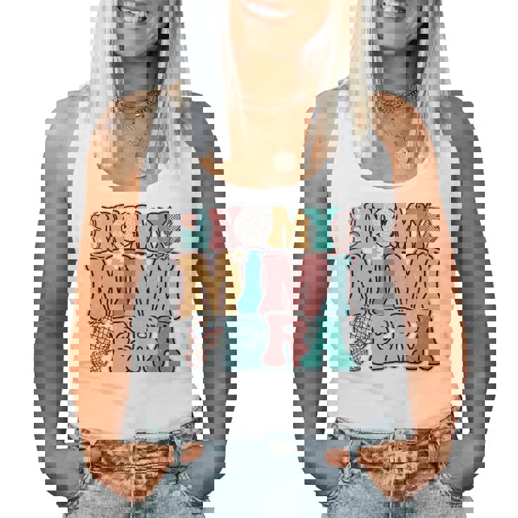 In My Mimi Era Groovy Leopardmile Face New Grandma Grandma 長袖tシャツ レディースタンクトップ