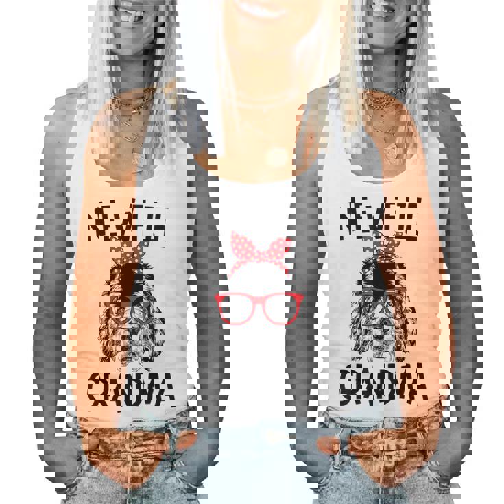 Newfie Grandma Newfoundland Dog Nana Mother's Day Women Tank Top