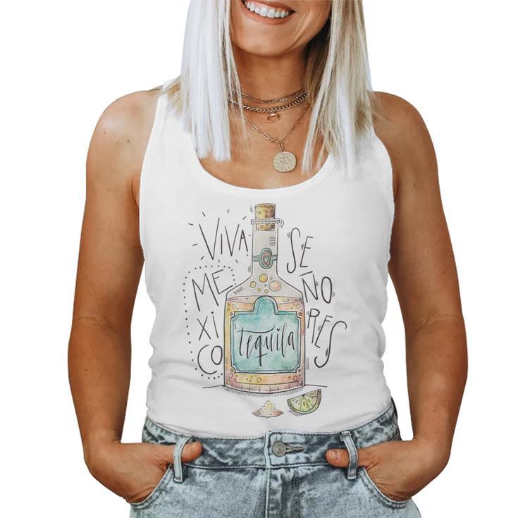 Playera De Mexico Queiva Tequilaenores Camisa Débardeur pour femme