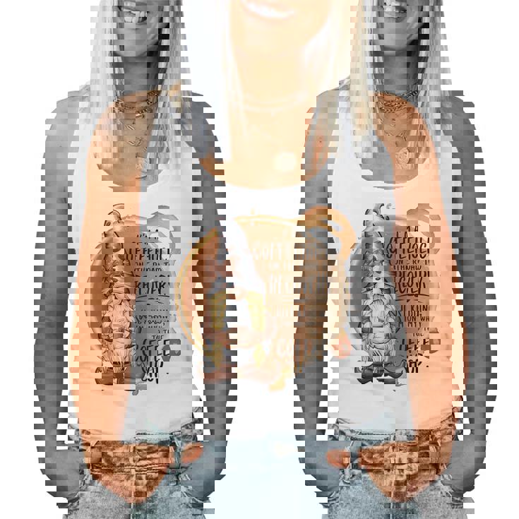 コーヒーホリック ノーム On The Road To Recovery Coffee Lover レディースタンクトップ