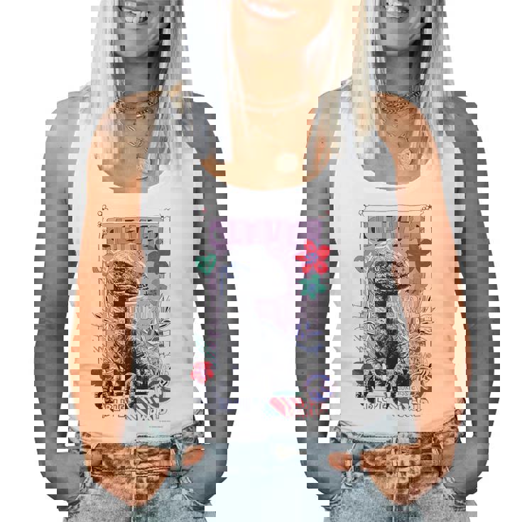 ジュラシック・ワールド Clever Girl（Blue） レディースタンクトップ