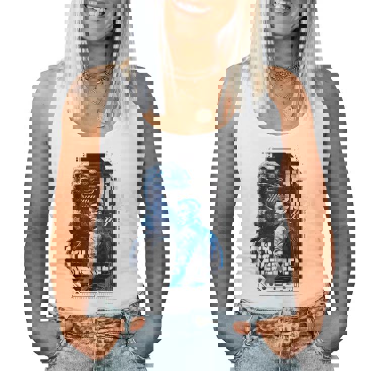 ジュラシック・ワールド Hey Blue You Miss Me レディースタンクトップ