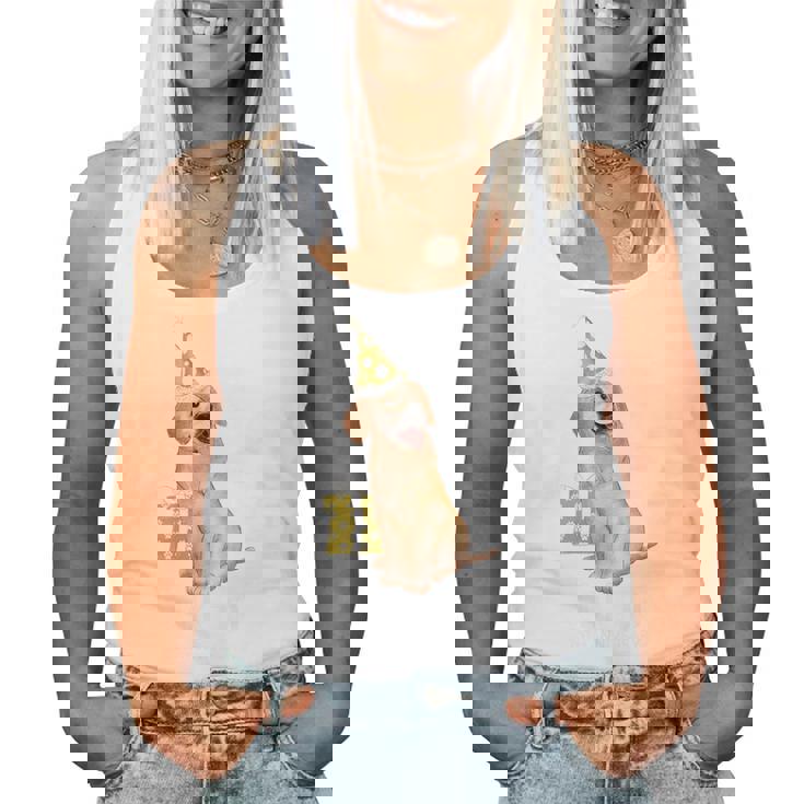 古希祝い 犬好き 男性 女性 父 母 古希 お祝い 70歳 かわいい 犬 ゴールデンレトリバー おもしろ レディースタンクトップ