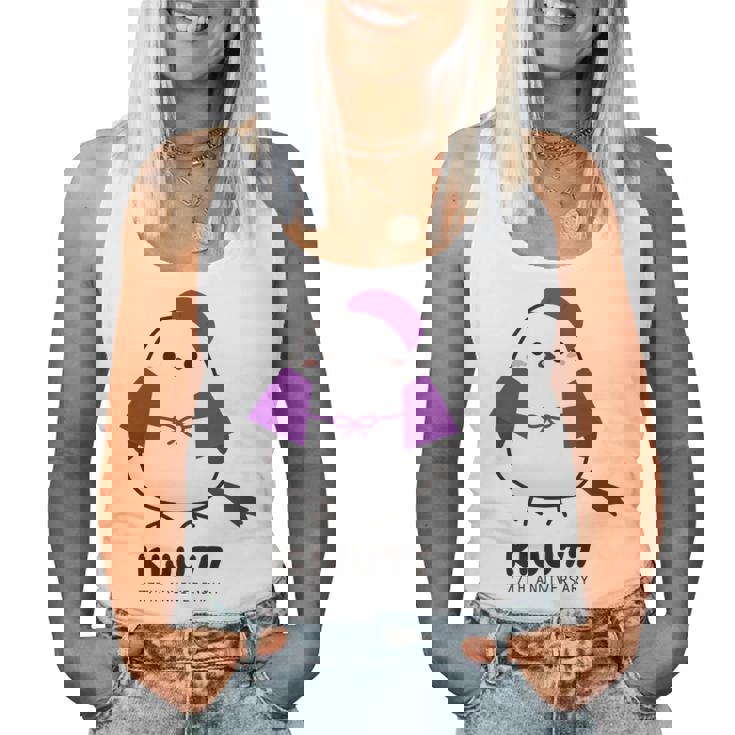 喜寿祝い シマエナガ 鳥 北海道 男性 父 女性 母 ちゃんちゃんこ 喜寿お祝い 77歳 かわいい 長袖tシャツ レディースタンクトップ