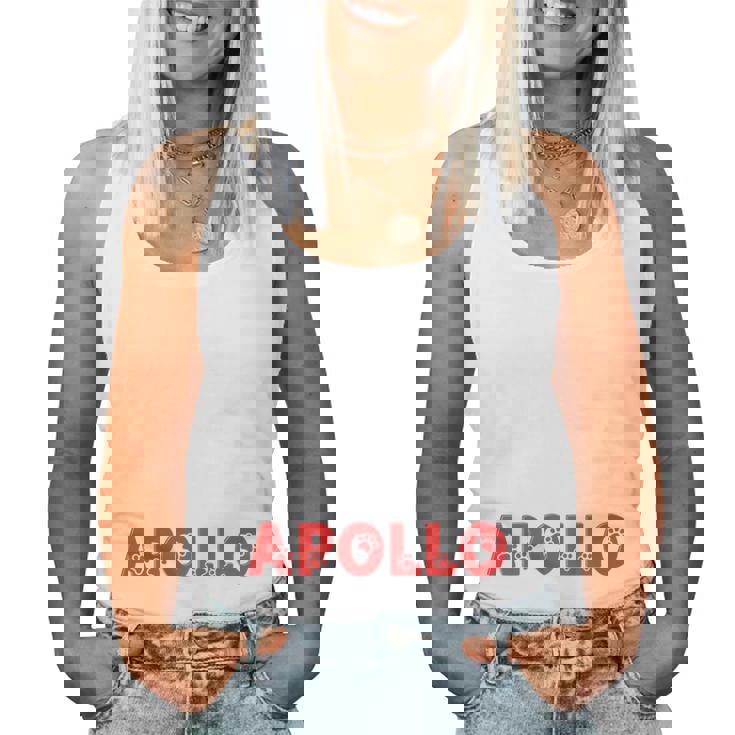 犬の名前 アポロ All In Need Is Coffee My Dog Named Apollo 長袖tシャツ レディースタンクトップ