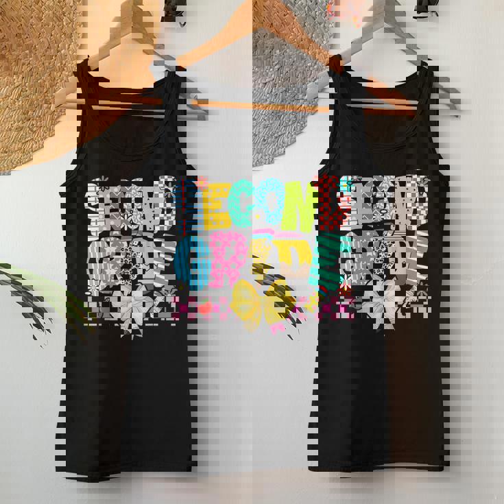 2年生 女の子 男の子 先生 2年生 新学期 レディースタンクトップ 面白い贈り物