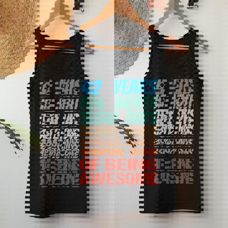 42歳 42歳 誕生日 女性 男性 42歳 誕生日 レディースタンクトップ 面白い贈り物