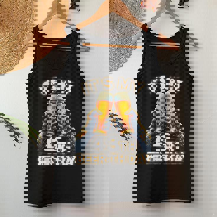 43歳の誕生日プレゼントのアイデアbeerthdayビール レディースタンクトップ 面白い贈り物