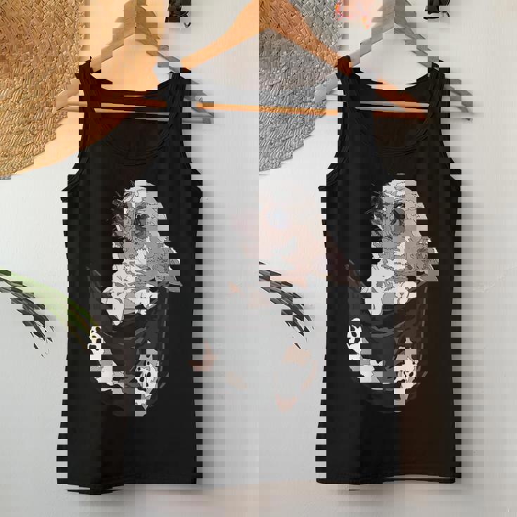 I Am Looking At You 面白い チワワ ポケット犬 お母さん 恋人 レディースタンクトップ 面白い贈り物