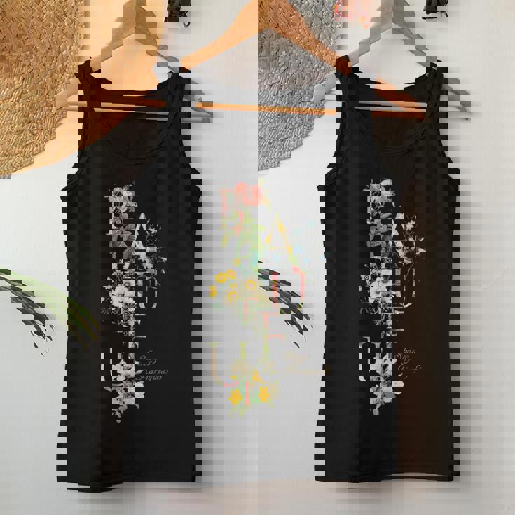 Beauty Flower（5） レディースタンクトップ 面白い贈り物