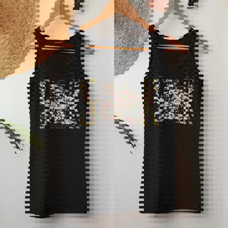 Beauty Flower（6） レディースタンクトップ 面白い贈り物