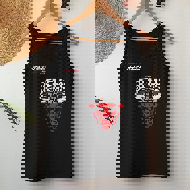 BeefmanExe_11_梅林聡貴 レディースタンクトップ 面白い贈り物