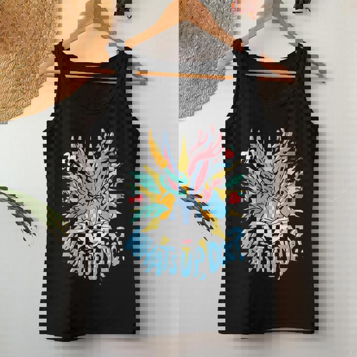 Bugs Bunny What's Up Doc レディースタンクトップ 面白い贈り物