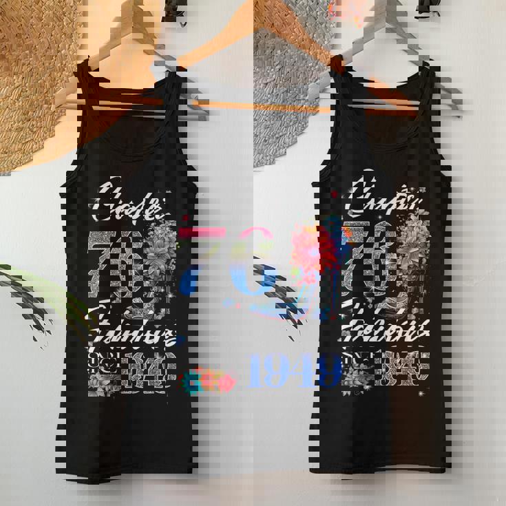 Chapter 76 Fabulousince 1949 76Th Birthday Queen Diamond レディースタンクトップ 面白い贈り物