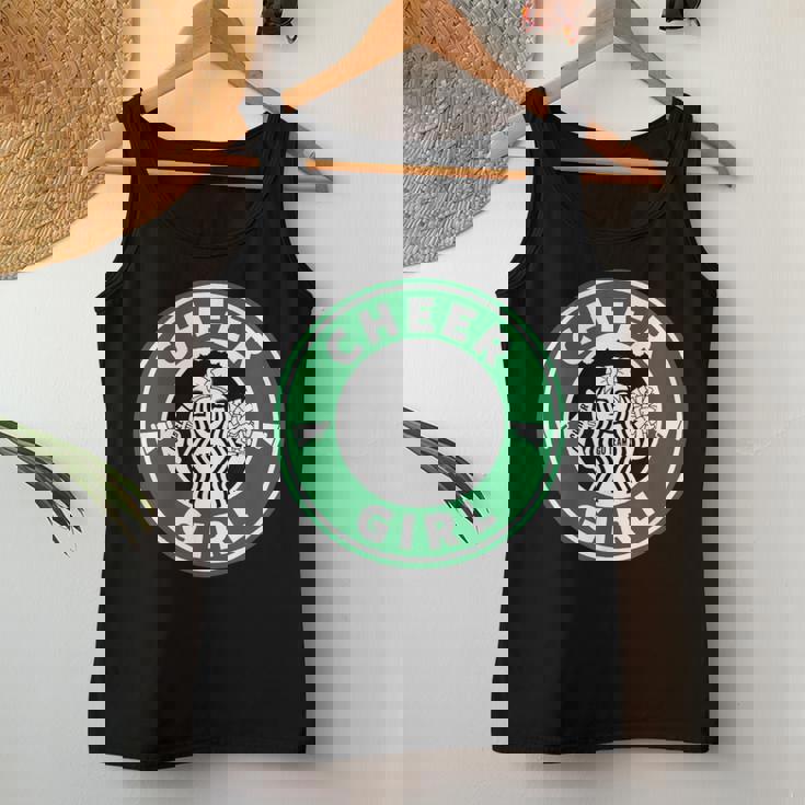 Cheer Girl 面白いチアリーダーグラフィック 女の子用 レディースタンクトップ 面白い贈り物