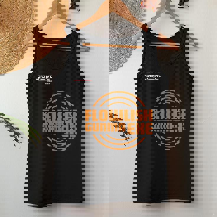 Flowlish GunmaExe_2_戸澗 ちひろ レディースタンクトップ 面白い贈り物