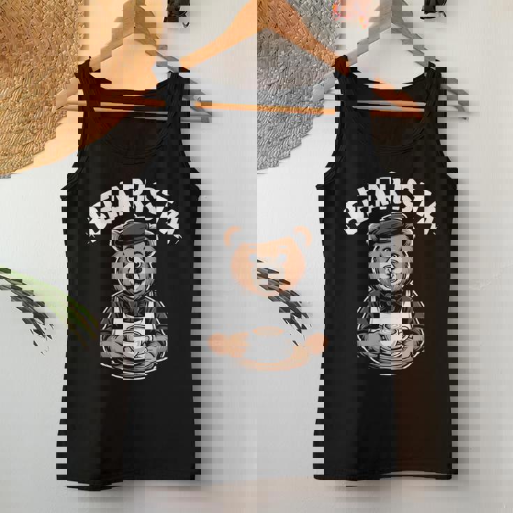 Barista Coffee Lover Espresso Caffeine レディースタンクトップ 面白い贈り物