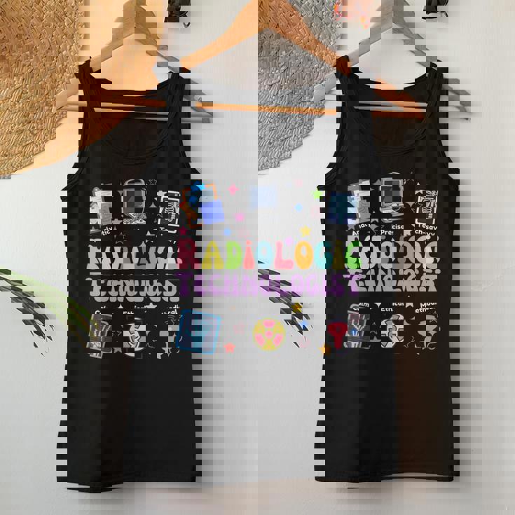 Groovy 放射線技師アート メンズ レディース X線技術 レディースタンクトップ 面白い贈り物