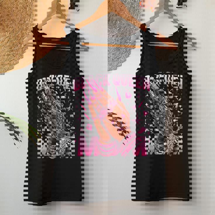 Happy Afro African American Black Queen Mom Women Tank Top Unique Gifts