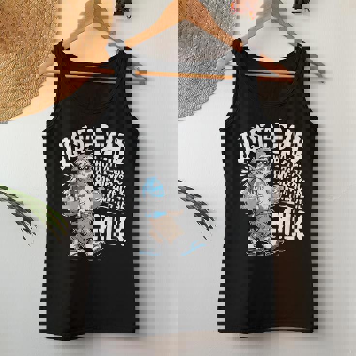 Hilarious Sloth Dad Meme For Father’S Day Just A Dad Women Tank Top Unique Gifts