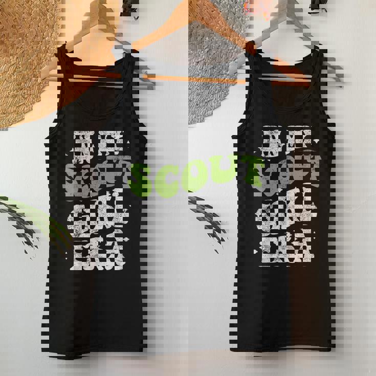 In Mycout Girl Era ファニースカウトガール スカウト キャンプ レディースタンクトップ 面白い贈り物