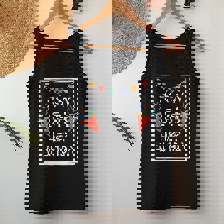 It's My 17Th Birthday Happy 17歳 誕生日 男の子 女の子 レディースタンクトップ 面白い贈り物