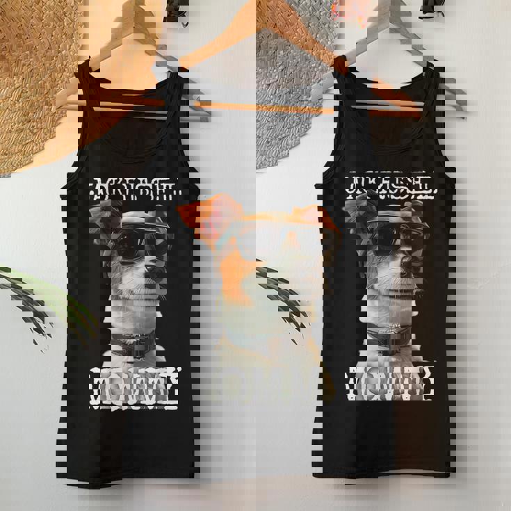 Jack Russell Mommyジャック・ラッセル ママ 母の日 お母さん ジャック・ラッセル・テリア レディースタンクトップ 面白い贈り物