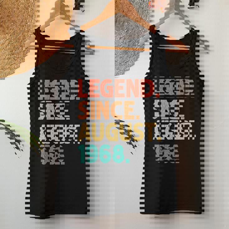 Legendince August 1968 Birthdayintage 1968 レディースタンクトップ 面白い贈り物