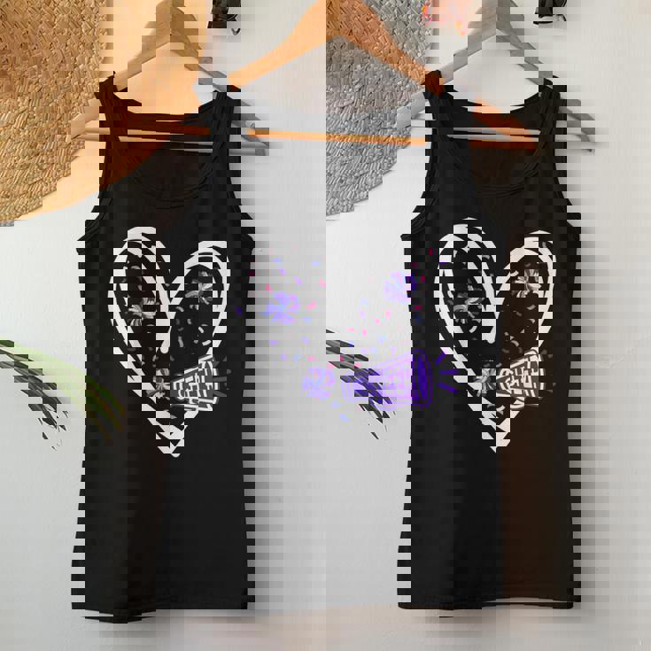 Love Cheer Girl チアリーディング チアリーダー チア練習 レディースタンクトップ 面白い贈り物