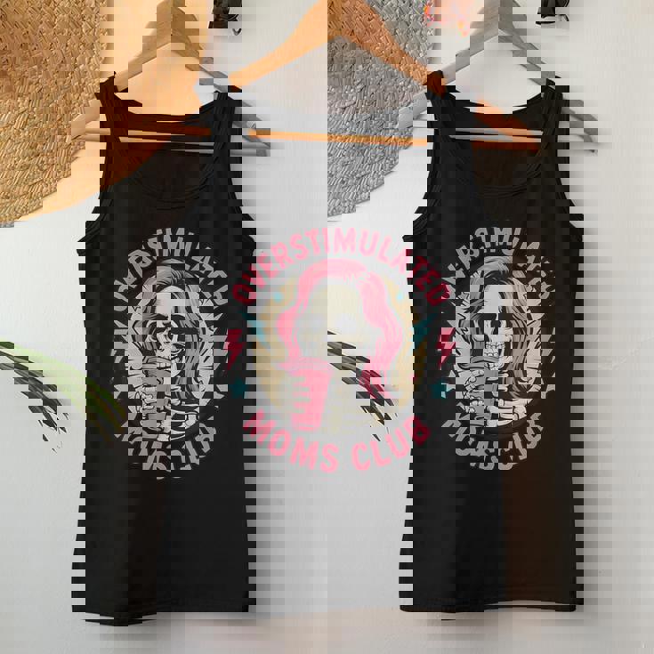 Overstimulated Moms Club Neurodivergent Mom Mental Health Women Tank Top Personalized Gifts