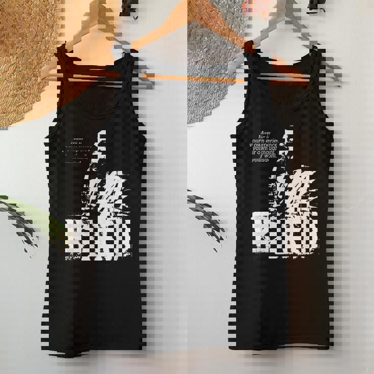 Parker Jazz Wisdomaxophonist Musician 1色 レディースタンクトップ 面白い贈り物