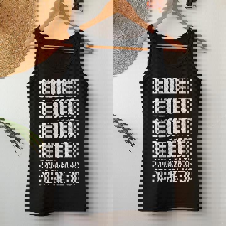 Programador Informático De Código Binario De Informática Cuello Camiseta sin mangas para mujer Regalos divertidos