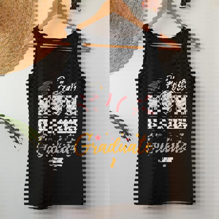 Proud Mom Of A 2025 Graduate Baseball Mom Graduation 2025 Women Tank Top Unique Gifts
