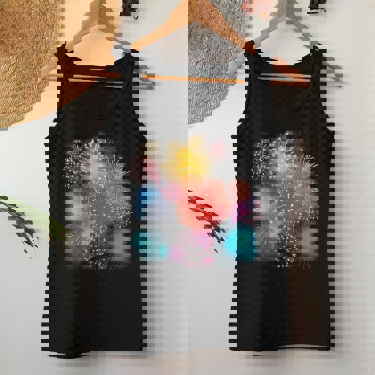 Pyrotechnics パイロマニック花火 パイロ爆発ロケット レディースタンクトップ 面白い贈り物