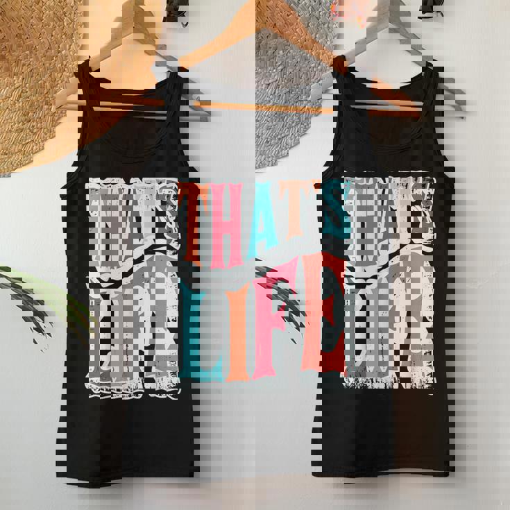 That Is Life Retro Groovyintage レディースタンクトップ 面白い贈り物