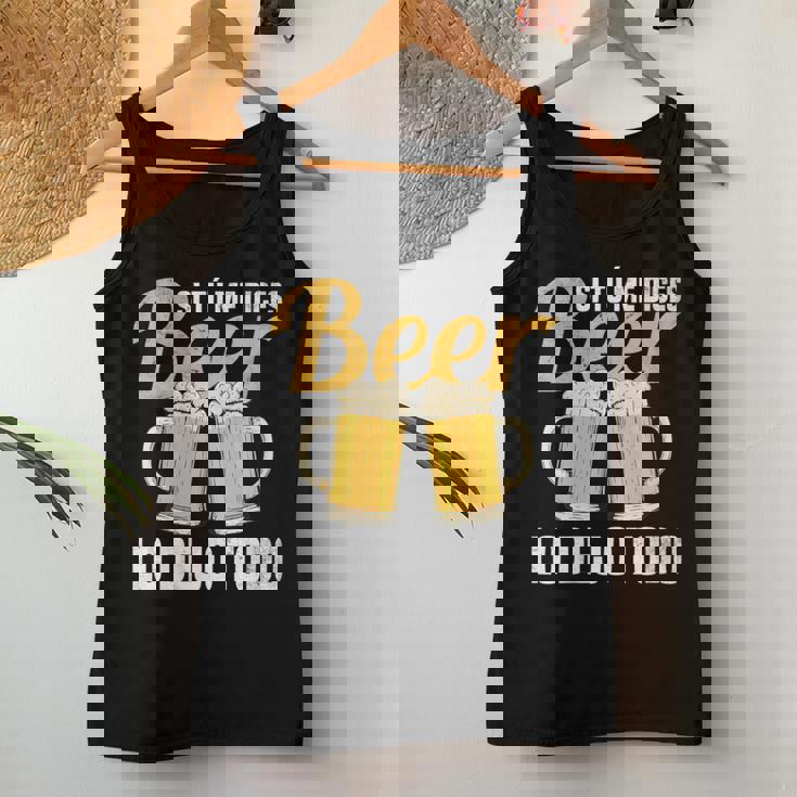 I Tu Me Dices Beer Lo Dejo Todo Cuello Camiseta sin mangas para mujer Regalos divertidos