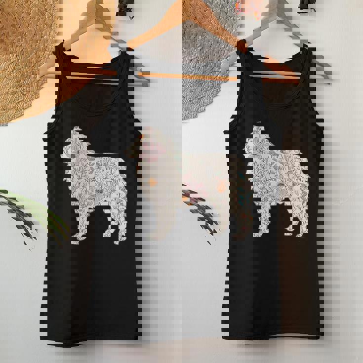 Wildflowers Australian Shepherd Aussie Dog Mom Mother's Day Women Tank Top Unique Gifts