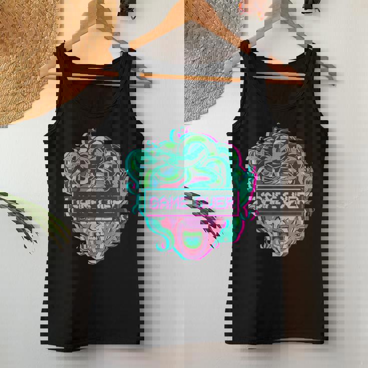 ゲームオーバー・メドゥーサ Alt Indie Aestheticaporwave Egirl Eboy レディースタンクトップ 面白い贈り物