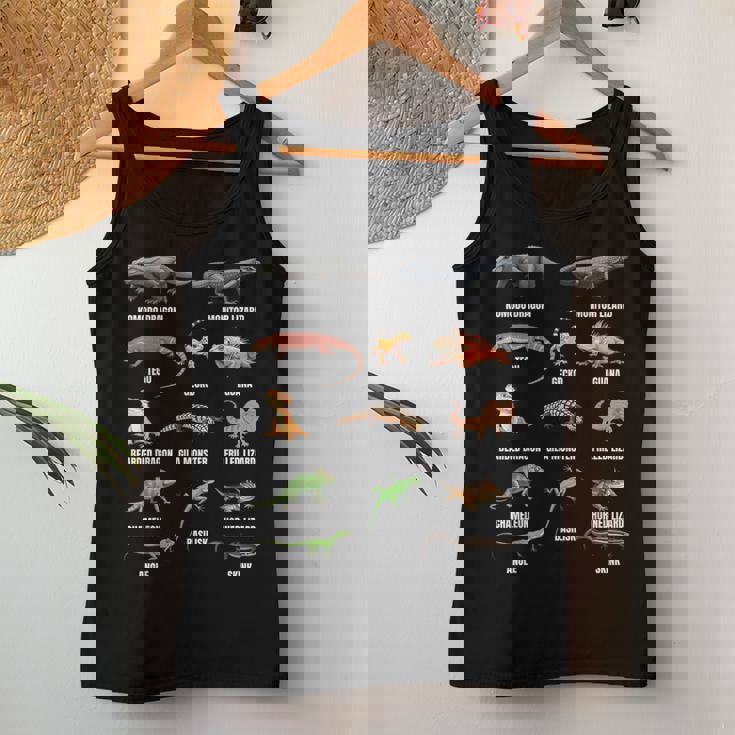 トカゲの種類 教育爬虫類学者 キッズ 男の子 女の子 レディースタンクトップ 面白い贈り物