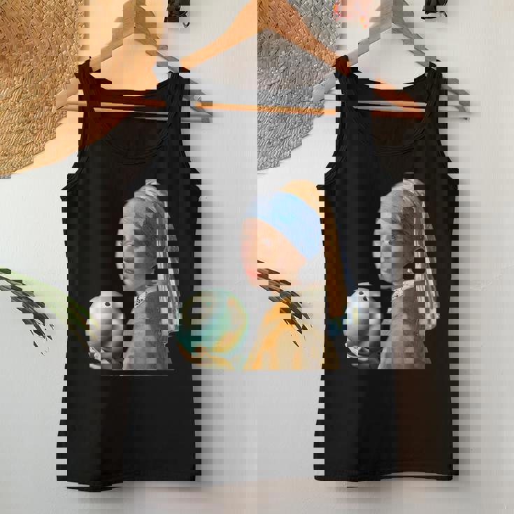 ボーリング 面白いtシャツ フェルメール ボウリング おもしろ ネタ 服 メンズ おもしろグッズ 大人 女性 ボウラー レディースタンクトップ 面白い贈り物