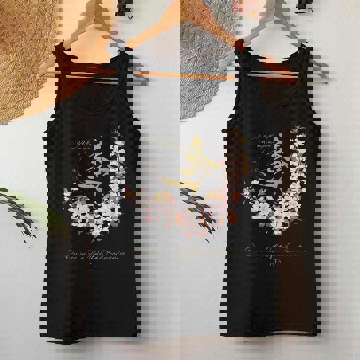 マダム秀 花tシャツ（1） さくら 一期一会 レディースタンクトップ 面白い贈り物